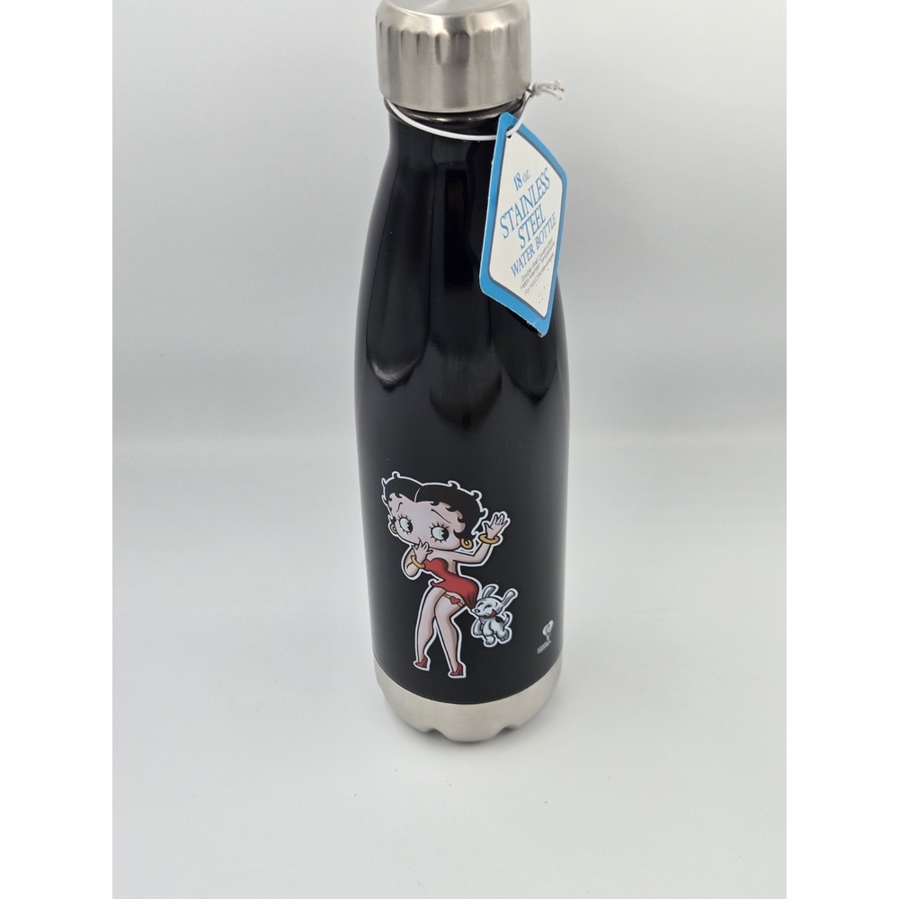 Betty Boop 18 Oz Water‎ Bottle Stainless Steel Hot Or Cold Double Wall